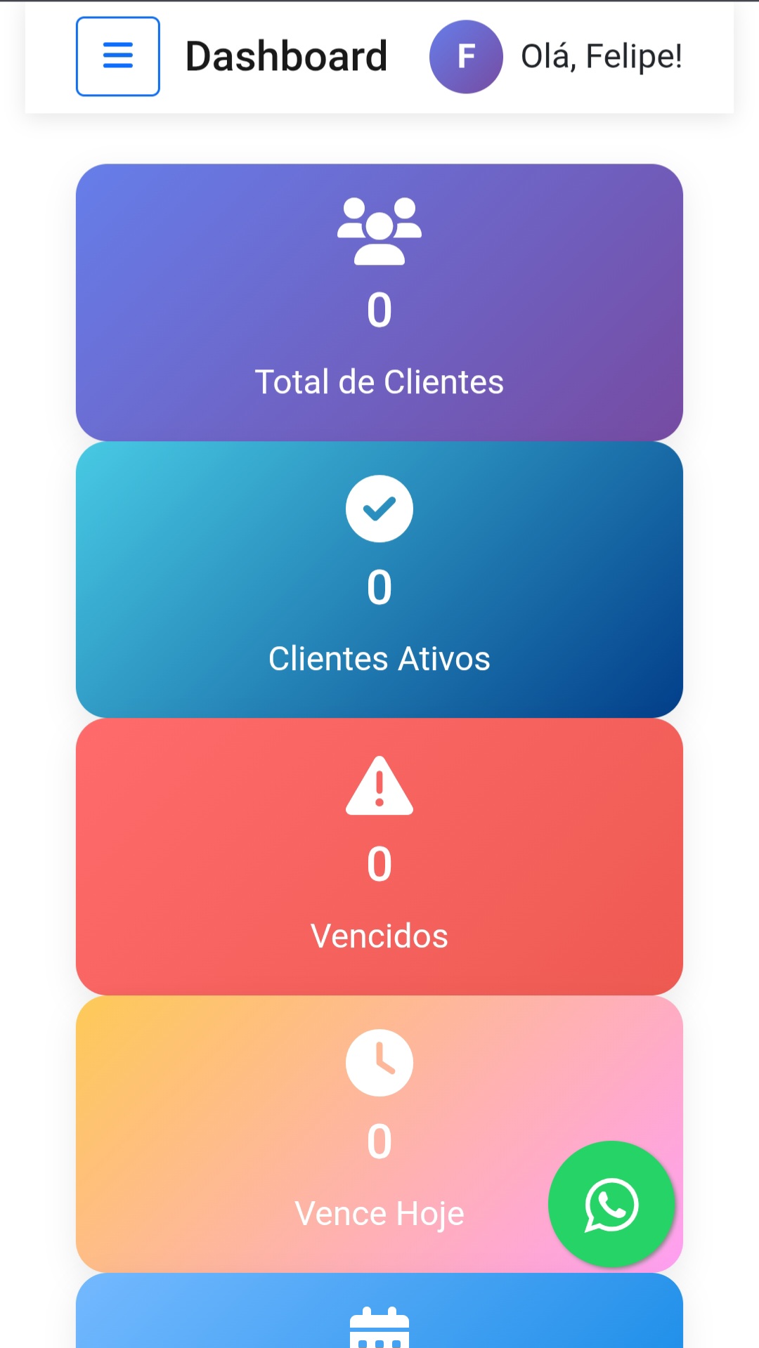 Script Gestor de Clientes