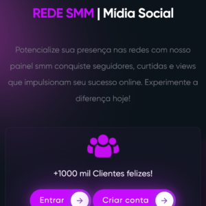 Script Painel SMM Rosa Profissional