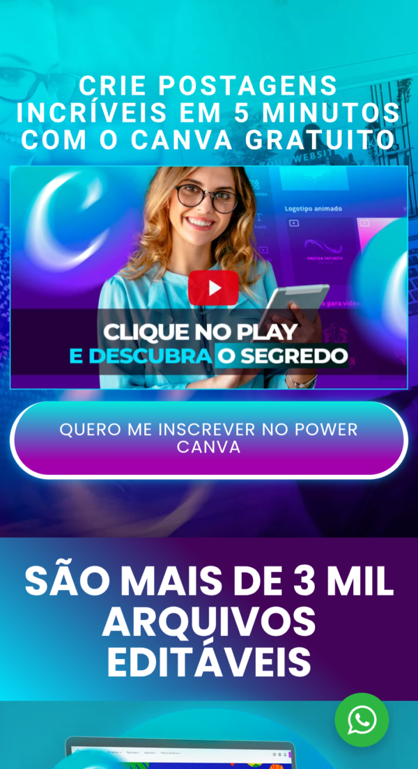 Landing Page Página de Vendas Canva